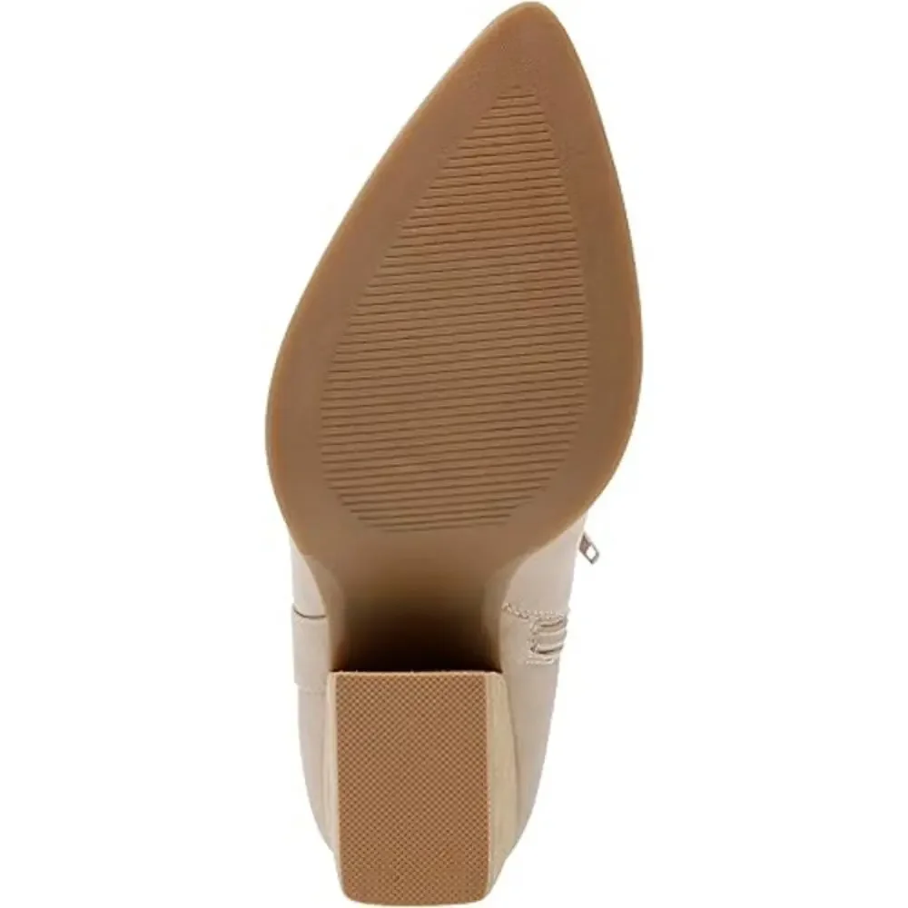 NEW DV Dolce Vita Women's Kindred Tall Pull On Cowboy Boots Stone Size 11M
